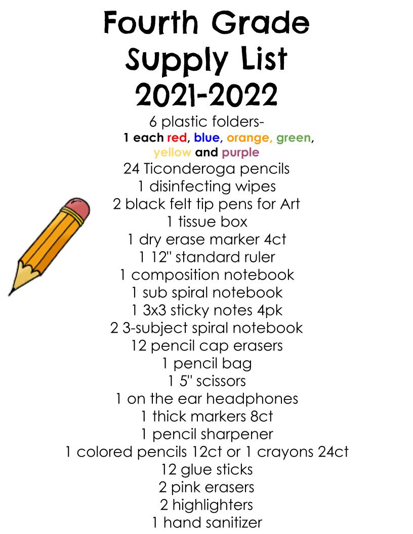 Lcps School Supply List 2024 - Aubry Candice